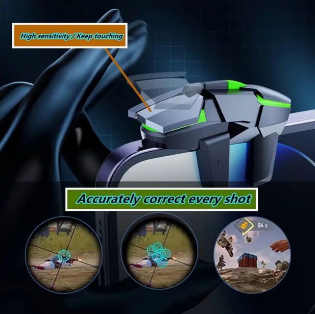 6-Finger Mobile Gaming Trigger Set product image 3
