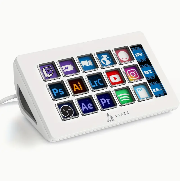 15-Key Stream Controller Macro Panel product image 1