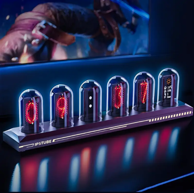 USB RGB IPS Desktop Clock Display product image 1