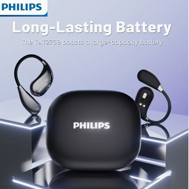 Wireless ANC Touch-Control Earbuds for Philips – Panoramic Sound, USB-C Charging, Sport & Daily Use