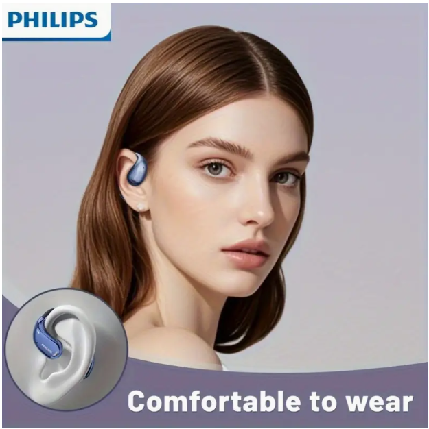 Wireless ANC Touch-Control Earbuds for Philips – Panoramic Sound, USB-C Charging, Sport & Daily Use