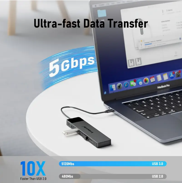 13-in-1 USB-C Hub Docking Station – 4K HDMI, VGA, Ethernet & Multi-Port Adapter