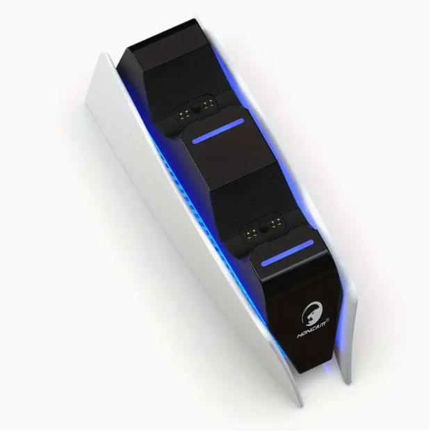 Dual USB-C Charging Dock for PS5 Controllers – Fast LED Station