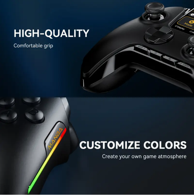 No Drift Interactive Screen Gaming Controller — Touch & Motion Input