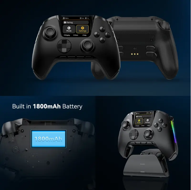 No Drift Interactive Screen Gaming Controller — Touch & Motion Input