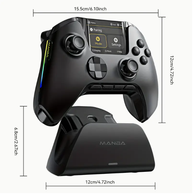 No Drift Interactive Screen Gaming Controller — Touch & Motion Input
