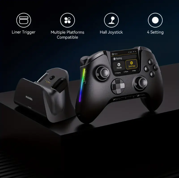 No Drift Interactive Screen Gaming Controller — Touch & Motion Input