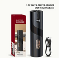 Electric Salt & Pepper Grinder – USB Rechargeable with Adjustable Coarseness
