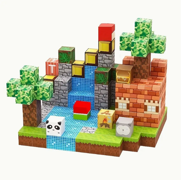150-Piece Magnetic Building Block Set – STEM 3D Puzzle & Construction Kit