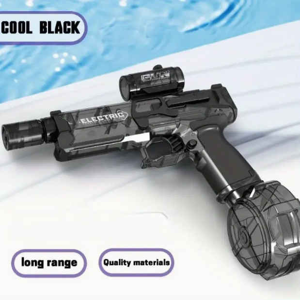 Dual Automatic Electric Water Guns – Long-Range Summer Pool & Outdoor Toy Set