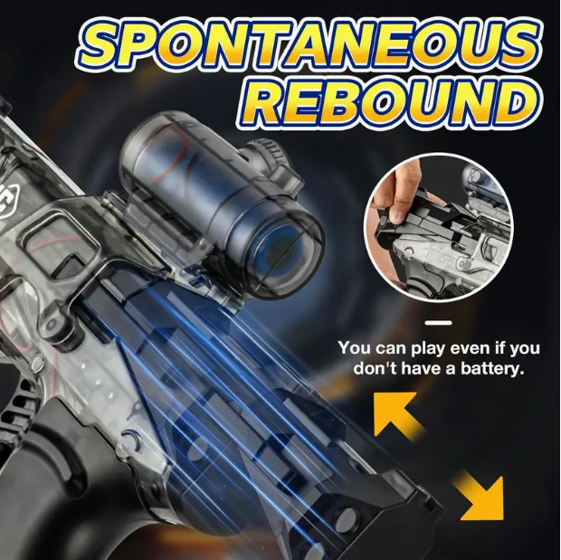 Dual Automatic Electric Water Guns – Long-Range Summer Pool & Outdoor Toy Set