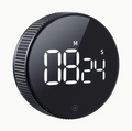 Magnetic Digital Kitchen Timer with LED Display – 0–9999 Minute Alarm Stopwatch