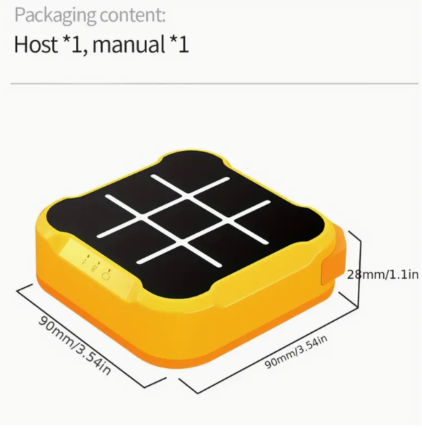Portable ABS Puzzle Game – Travel Brain-Teaser