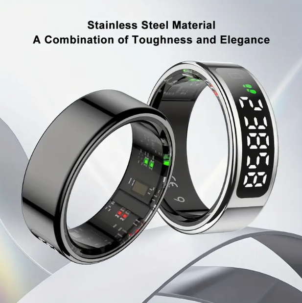 Smart Ring – Waterproof Activity & Notification Tracker