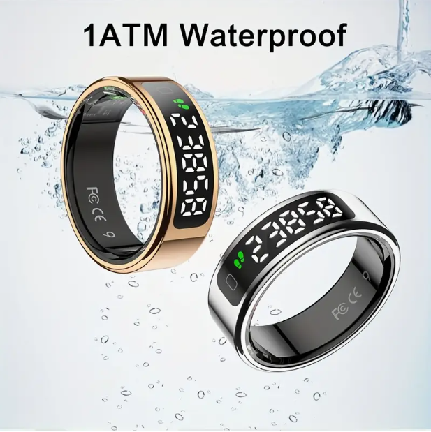 Smart Ring – Waterproof Activity & Notification Tracker