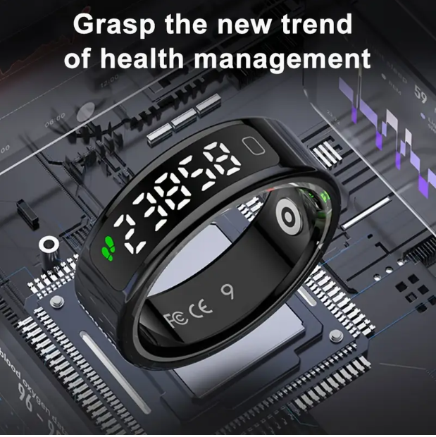 Smart Ring – Waterproof Activity & Notification Tracker