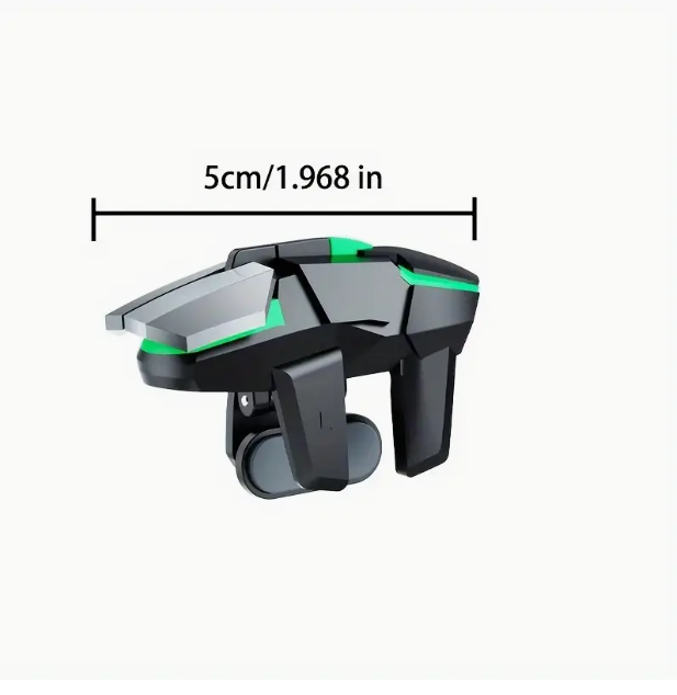 Mobile Game Trigger – Rapid-Fire Buttons with Anti-Slip Silicone Pads for iPhone & Android