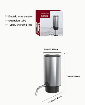 Rechargeable Electric Pourer – Automatic Pump for Pouring & Serving