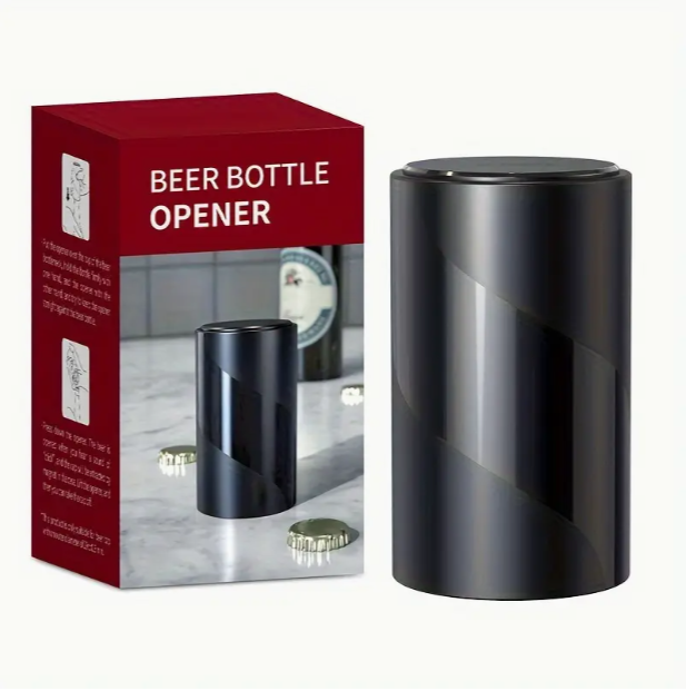 Heavy-Duty Push-Down Automatic Bottle Opener