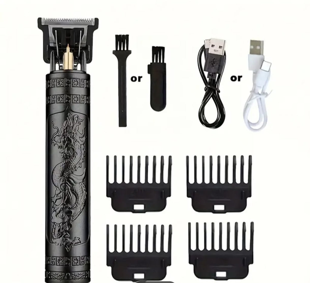 Men’s Cordless Hair Clippers – Precision Trimmer with USB Rechargeable Battery