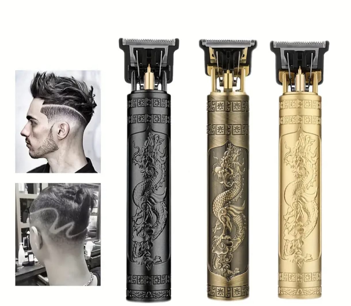 Men’s Cordless Hair Clippers – Precision Trimmer with USB Rechargeable Battery