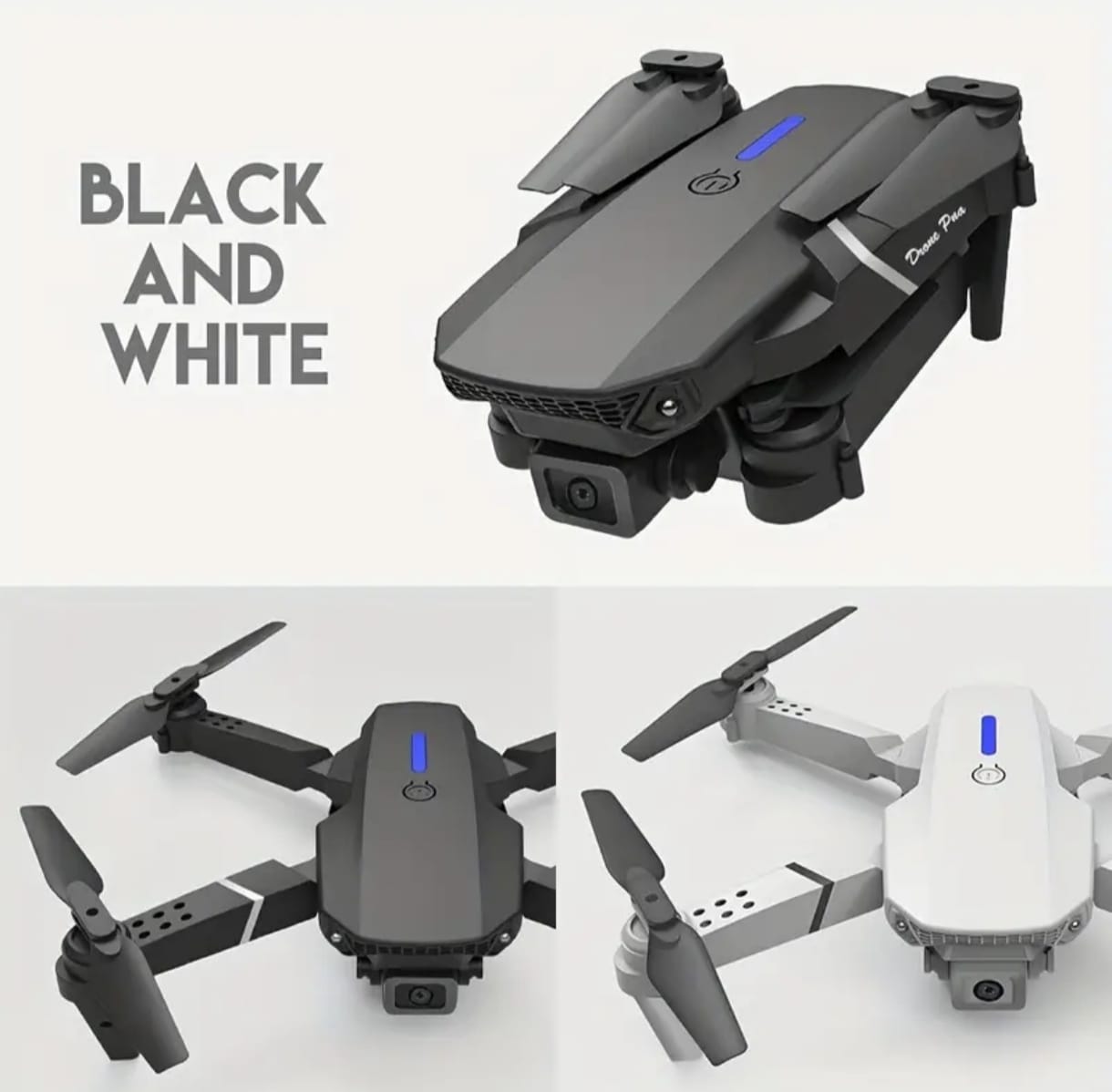 E88 Drone – HD Dual Camera, Foldable Design, Beginner Friendly