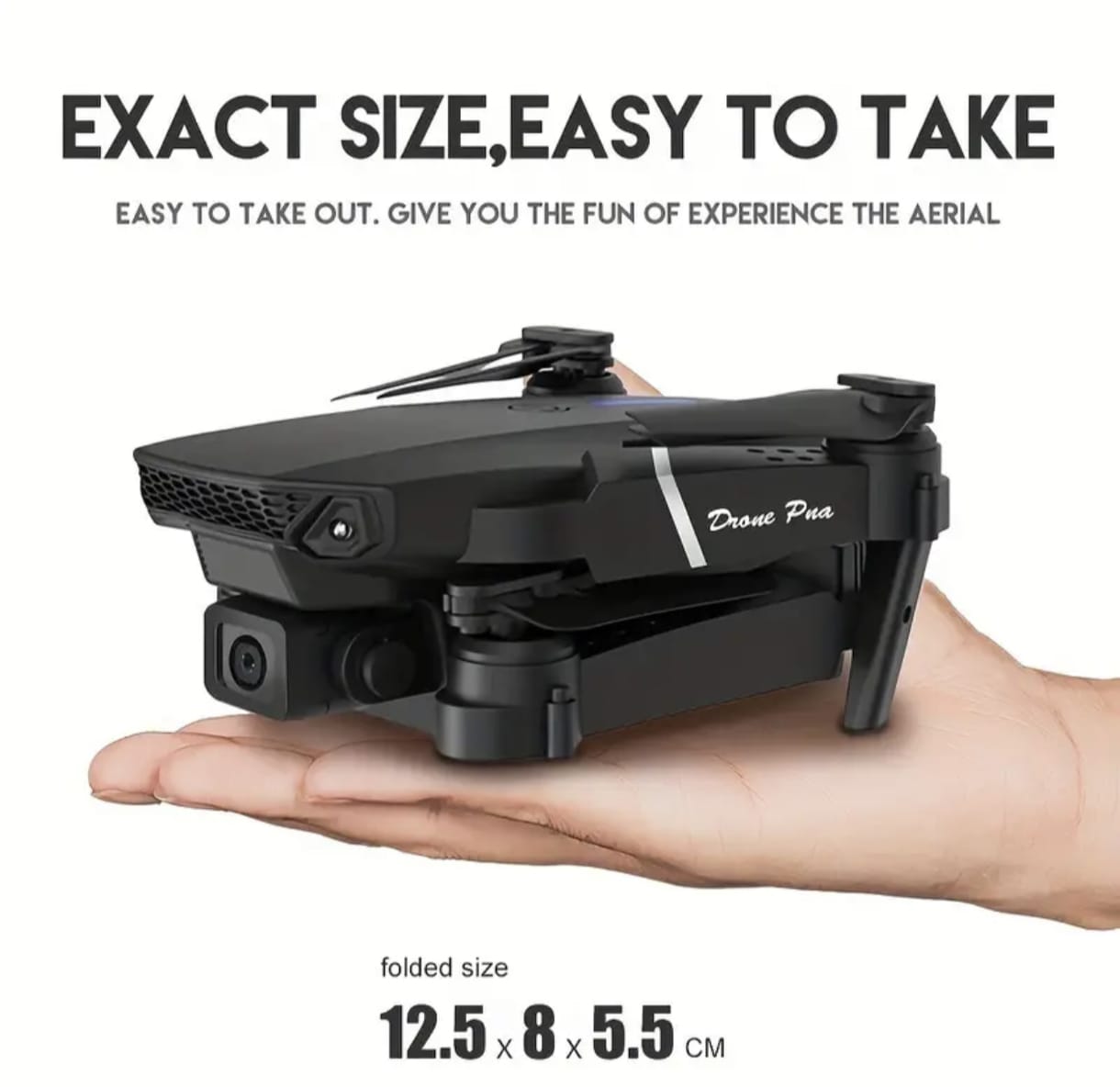 E88 Drone – HD Dual Camera, Foldable Design, Beginner Friendly
