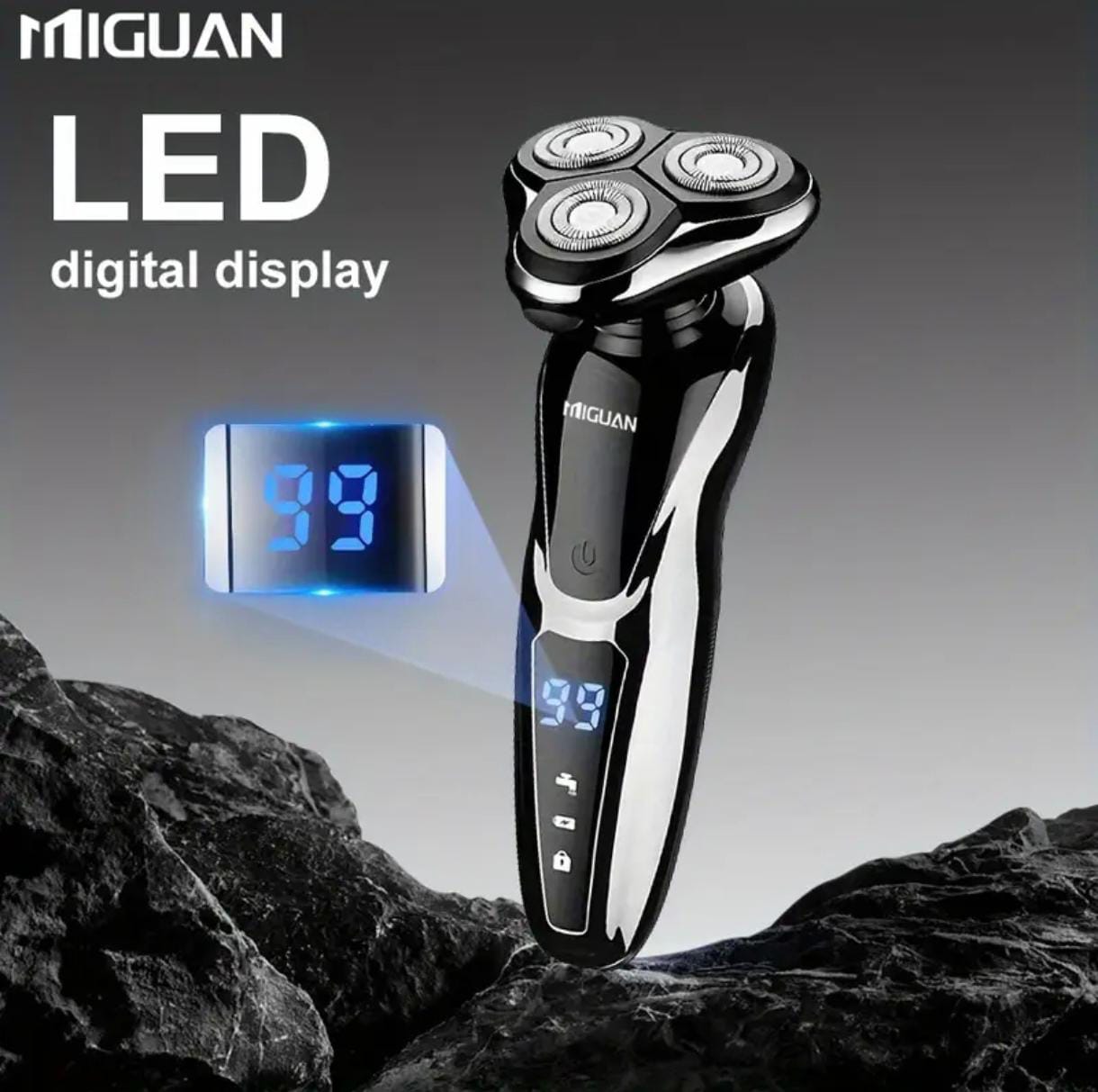 3-in-1 Electric Grooming Kit – Beard, Nose & Precision Trimmer