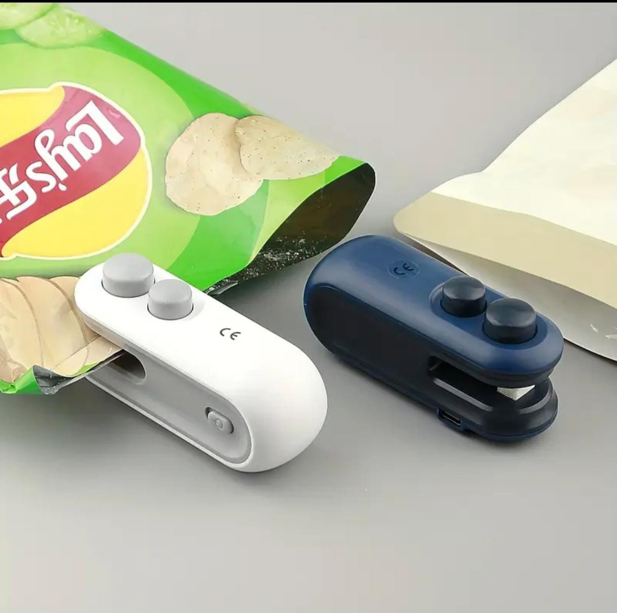 Portable USB Rechargeable Snack Bag Sealer – Magnetic Mini Heat Sealer