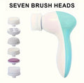 Electric 7-in-1 Facial Cleanser & Massager – Multifunctional Pore Cleaner & Beauty Tool