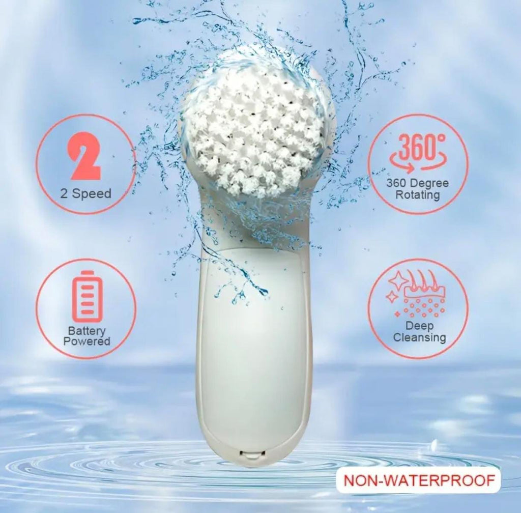 Electric 7-in-1 Facial Cleanser & Massager – Multifunctional Pore Cleaner & Beauty Tool