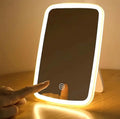 Portable LED Makeup Mirror – Touch Sensor, 3 Lighting Modes, Adjustable Brightness