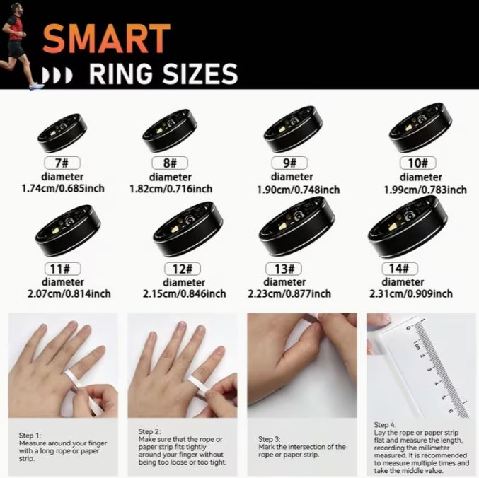 Waterproof Smart Fitness Ring product image 4