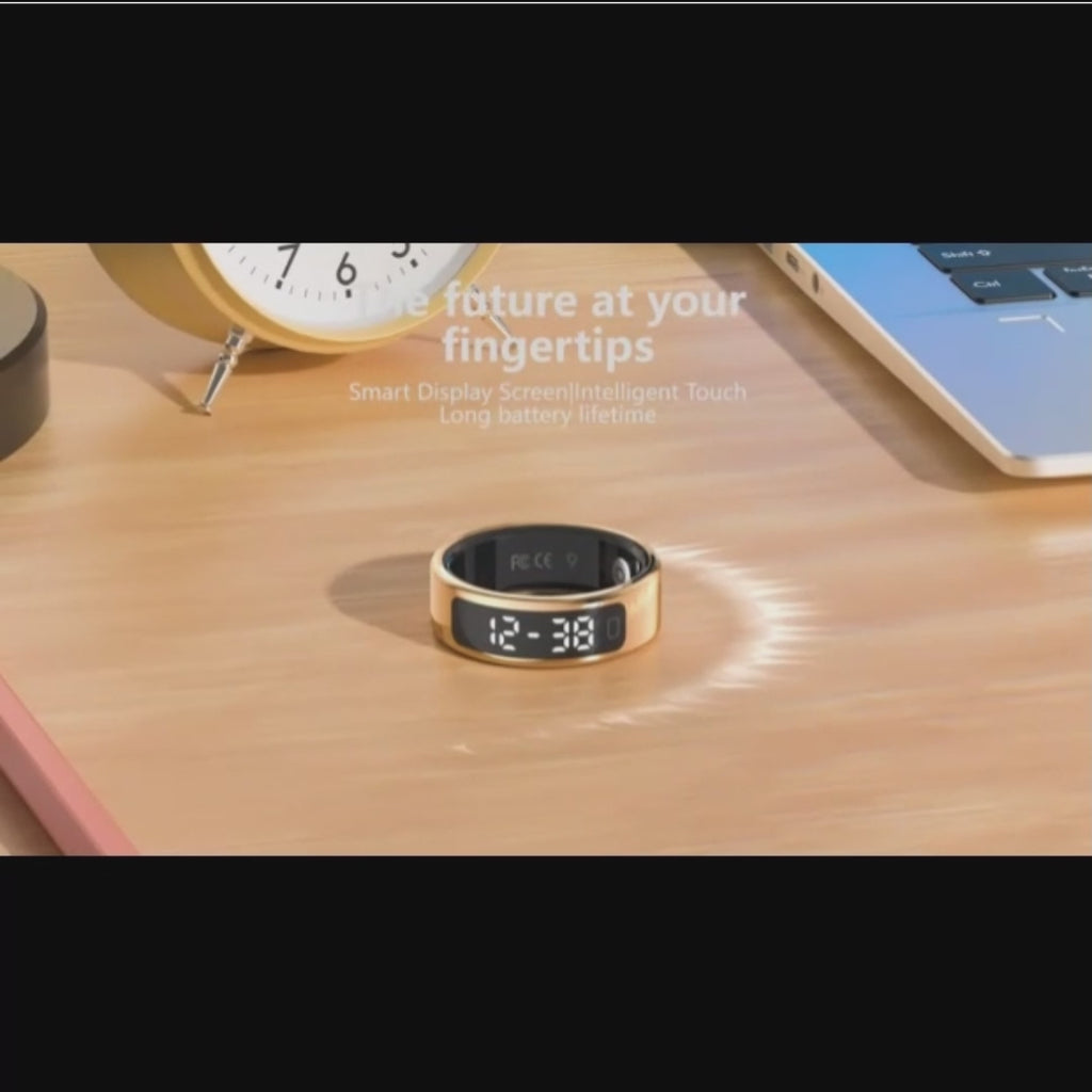 Smart Ring – Waterproof Activity & Notification Tracker