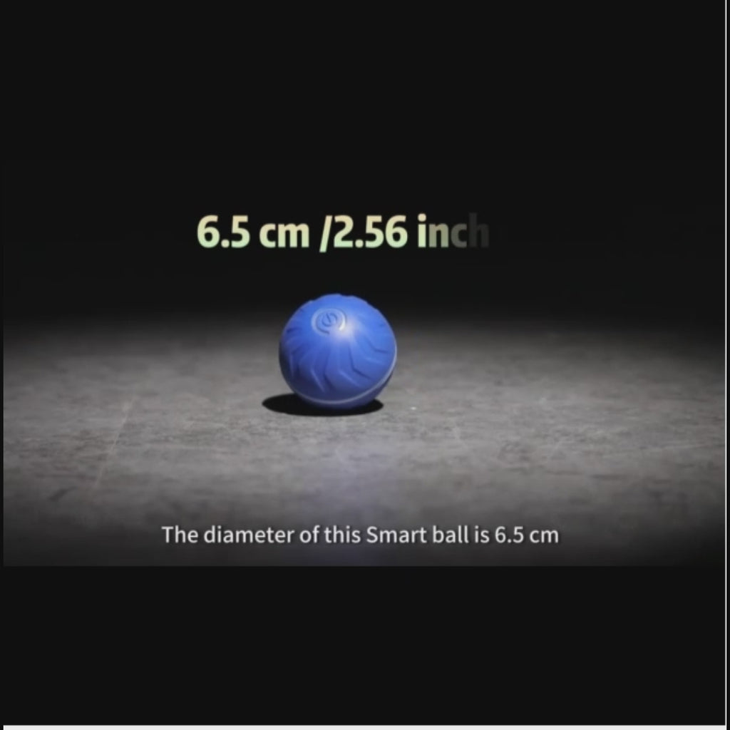 Smart Bouncing Dog Ball – Motion-Activated Rolling Toy for Active Pets
