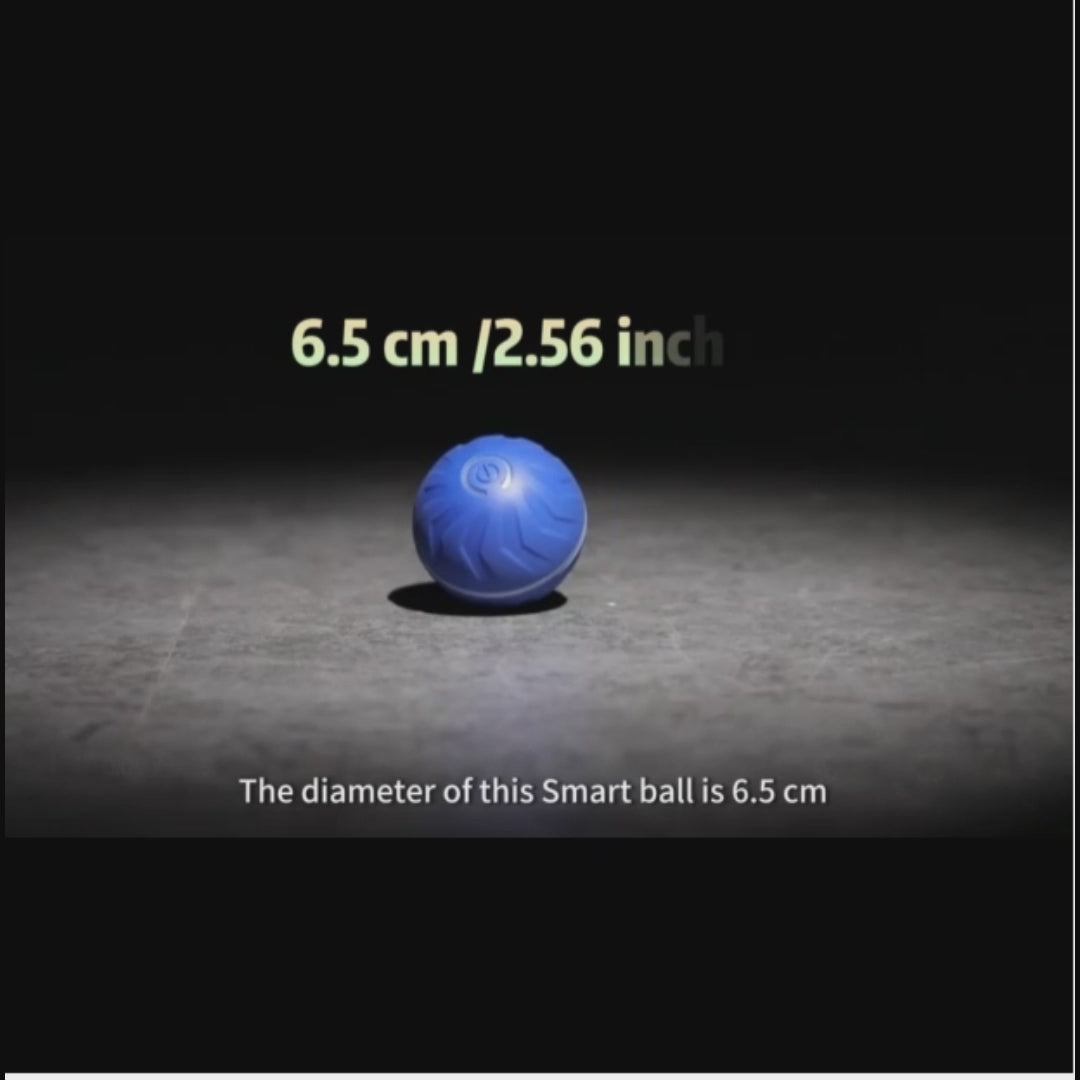 Smart Bouncing Dog Ball – Motion-Activated Rolling Toy for Active Pets
