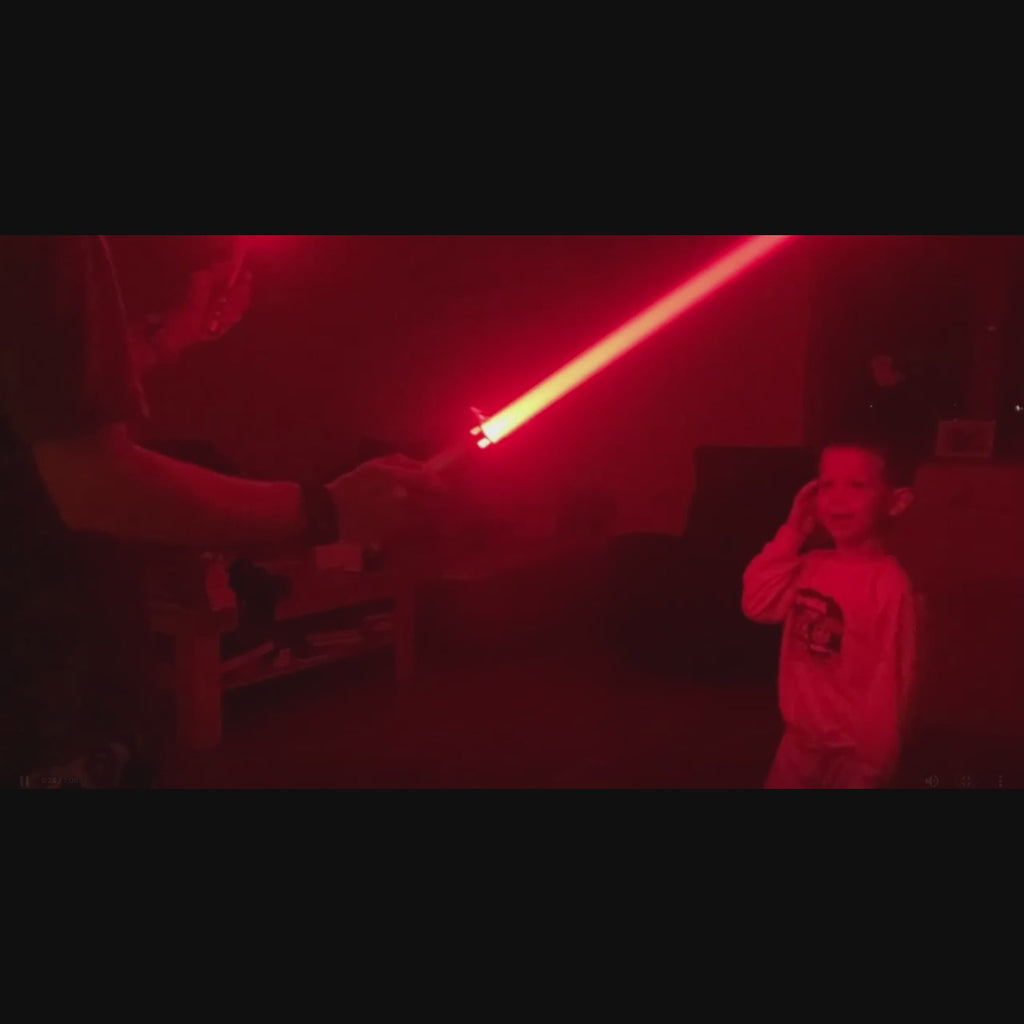 LED Light Sword with 20 Colors & Sound Effects – 2-in-1 Duel Option (2-Pack Required)